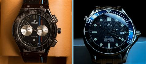 hublot vs omega dark side|Hands.